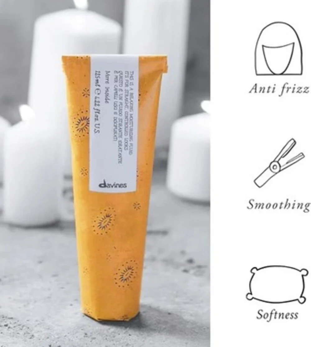 2 Pack Davines More Inside Relaxing Moisturizing Fluid 4.23 fl oz / 125mL NEW